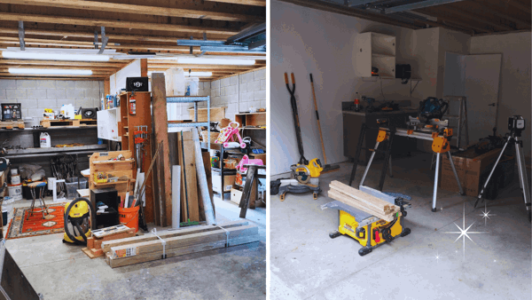 Garage makeover