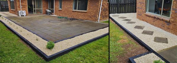 Property outdoor makeover After