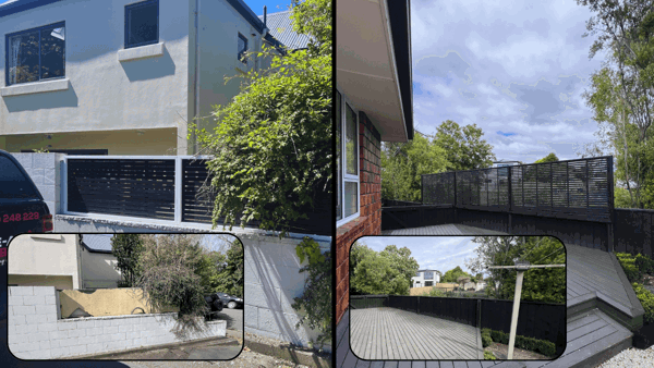Trellis results before and after