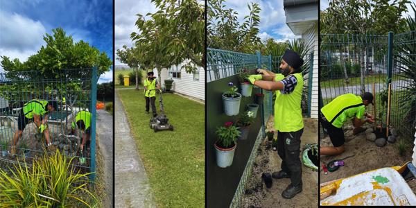 garden tidy up